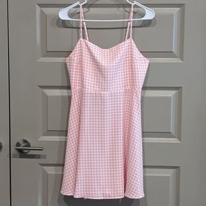 Show Me Your Mumu Pink Gingham Dress - Size M